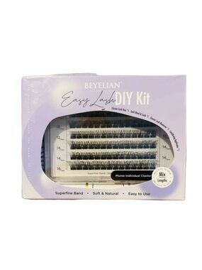 Easy Lash DIY Kit - Black Plume Clusters